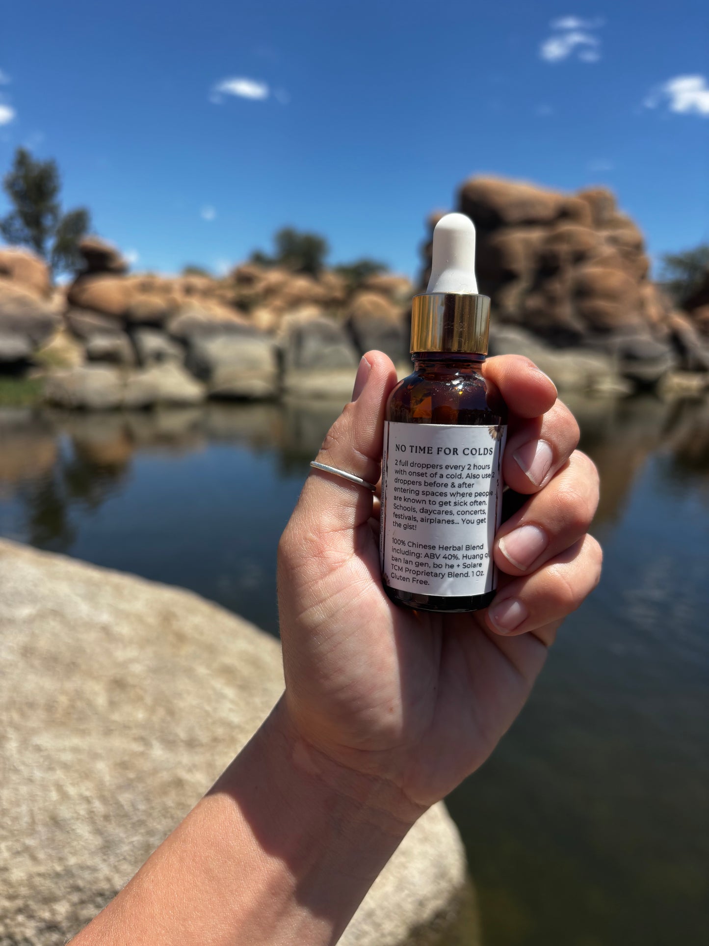 No Time for Colds  | Chinese Herbal Tincture
