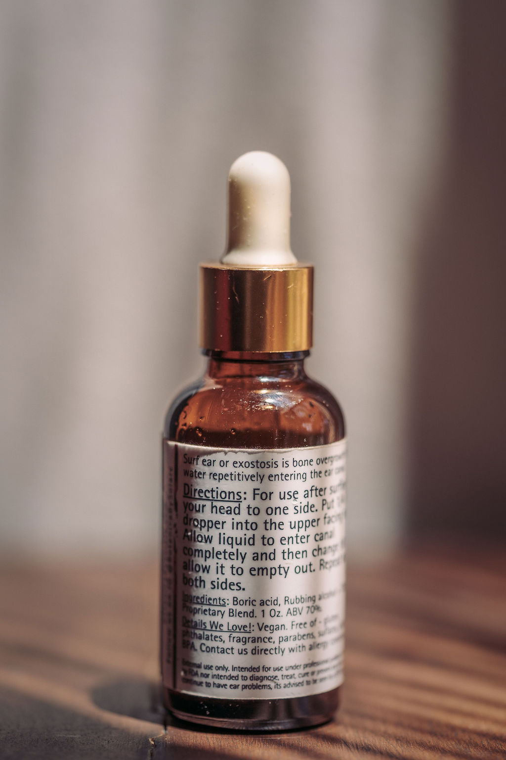No Fear of Surfer's Ear  | Chinese Herbal Topical Tincture