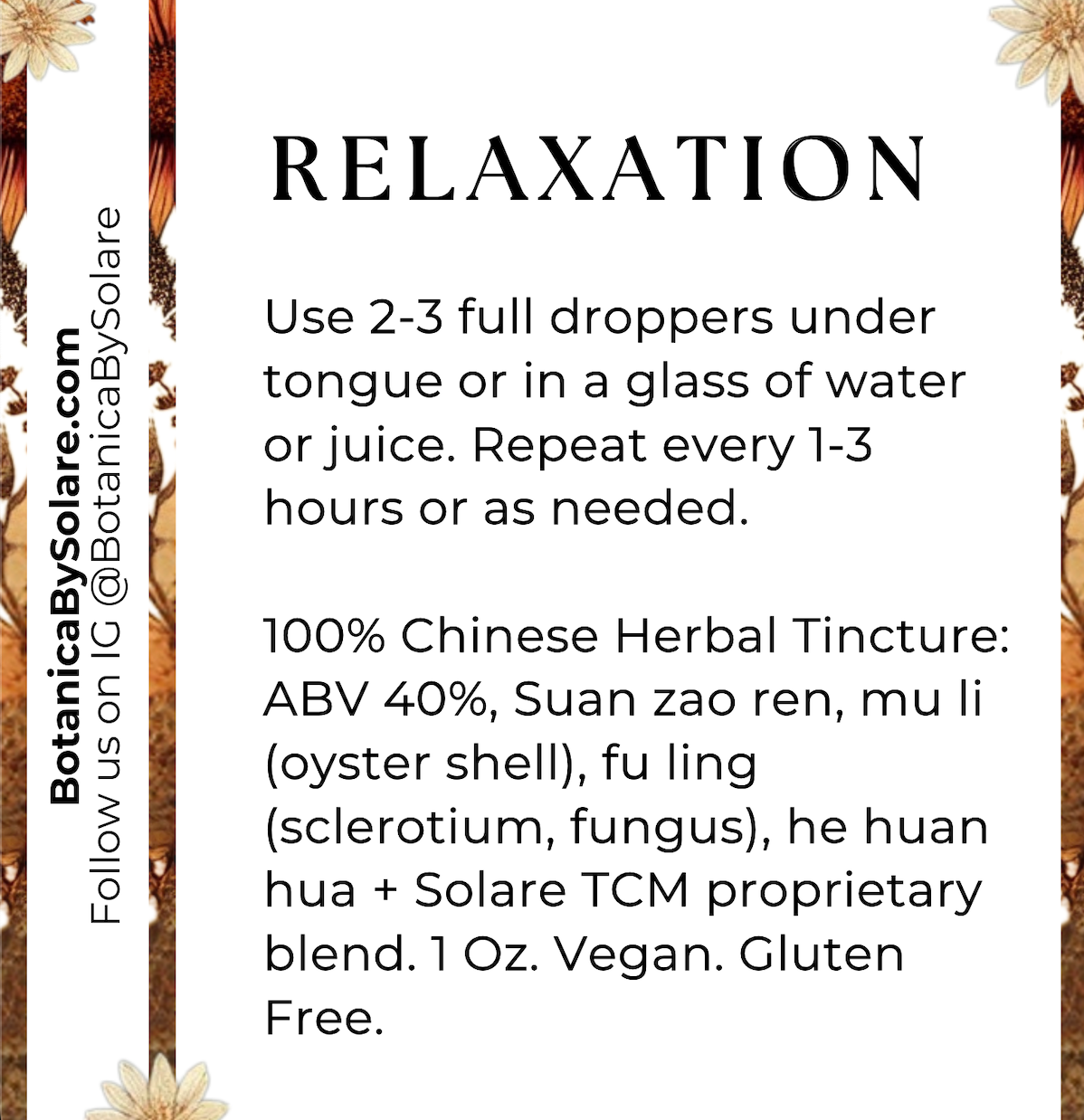 Botanica's Best Seller! Relaxation