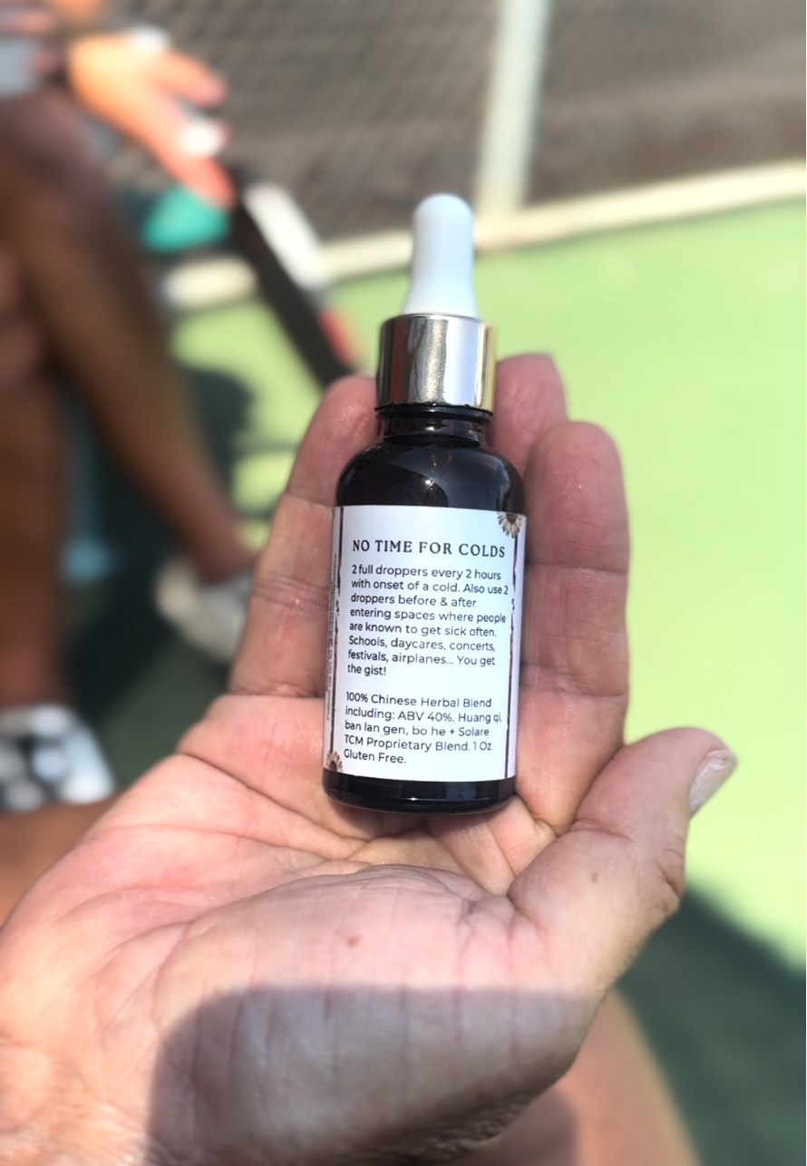 No Time for Colds  | Chinese Herbal Tincture