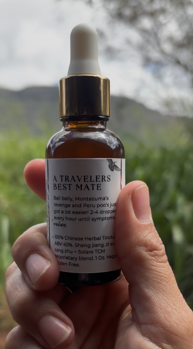 Traveler's Best Mate | Chinese Herbal Tincture