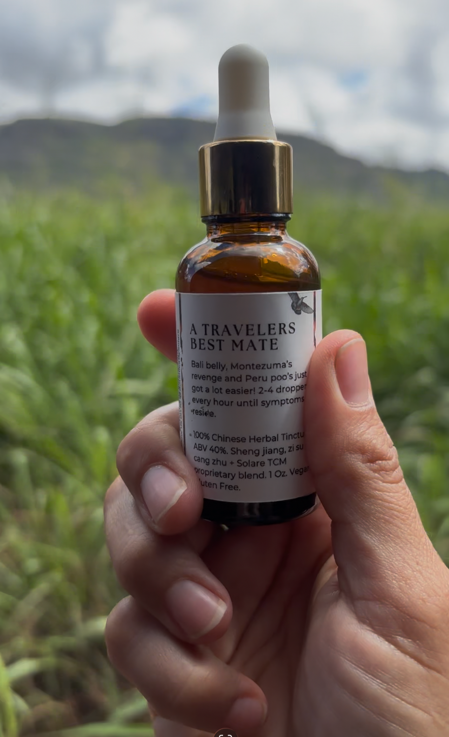 Traveler's Best Mate | Chinese Herbal Tincture