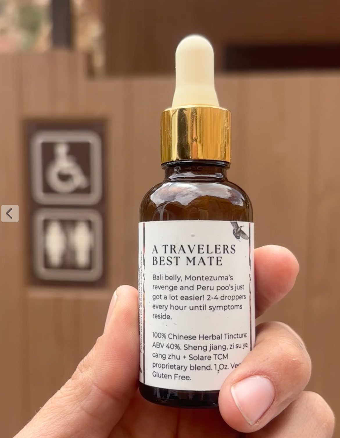 Traveler's Best Mate | Chinese Herbal Tincture